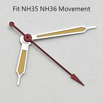 NH35 Hands Silver/Blue Watch Hands Fit NH35 NH36 PT5000 ETA2836 2824 DG2813 3804 Miyota8215 8205 821A Movement Watch Accessories