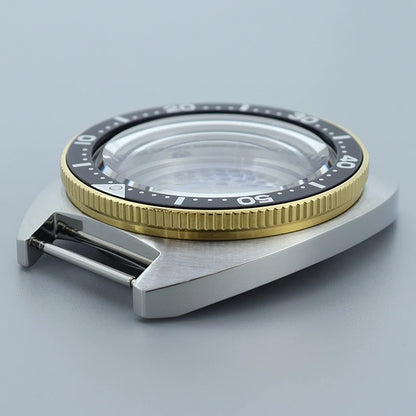 41mm NH35 Watch Case Stainless Steel Accessories For NH35 NH34 Mod Abalone NH36 NH70 Movement 28.5mm Dial Sapphire Crystal Glass