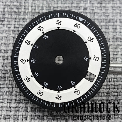 28.5mm Sterile Dial With Luminous Hands Fit ETA2824 2836 Miyota8215 821A Mingzhu DG2813 3804 Seagull 1612 Movement