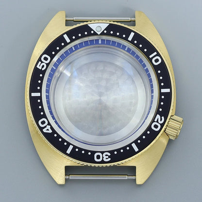 41mm NH35 Watch Case Stainless Steel Accessories For NH35 NH34 Mod Abalone NH36 NH70 Movement 28.5mm Dial Sapphire Crystal Glass