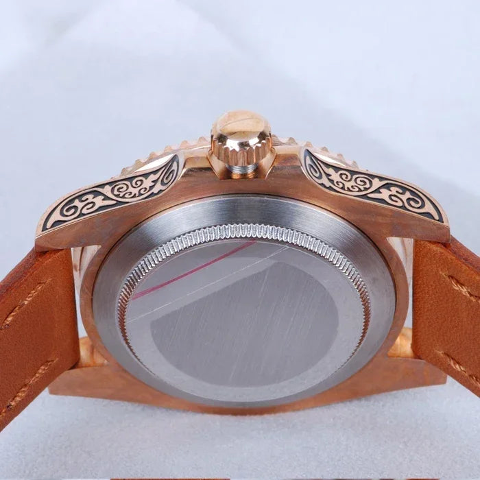 HEIMDALLR Bronze Diver Watch HMCR21 NH36 Automatic Sapphire BGW-9 Lume 44MM Yachmaster 30Bar