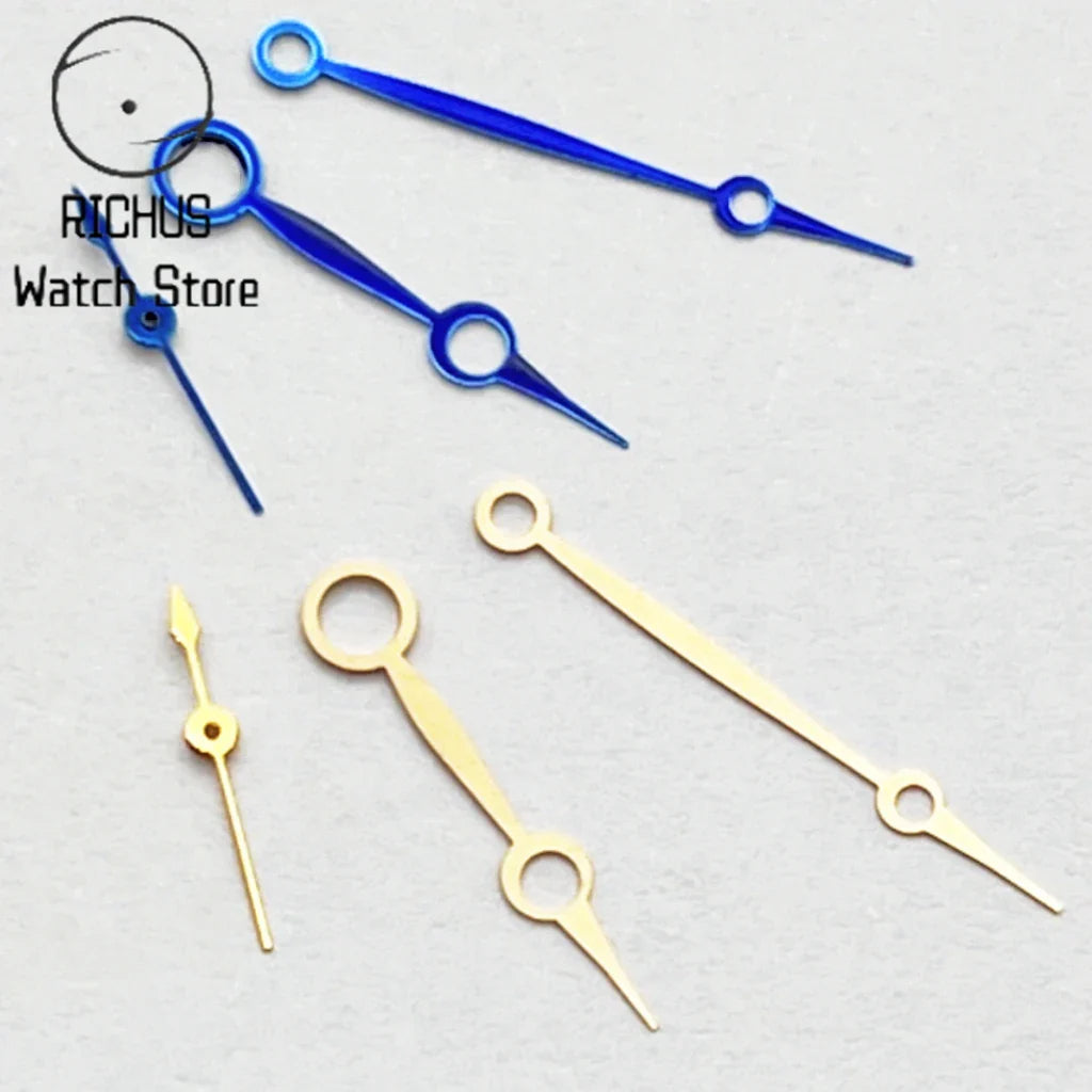ETA6497 Watch Hands Silver/Blue/Gold/RoseGold Fit ETA 6497 6498 ST3600 3620 Movement Accessory Part