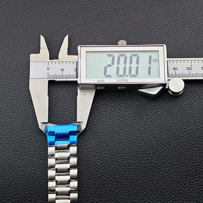 39.7mm Men's watches metal case FIT VK63 movement case watch accessories watch parts Fits 20mm strap Watch Box