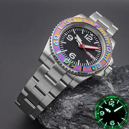 Sterile Submariner Sea Dweller Yacht master NH36 Automatic C3 Lume Sapphire 10bar 41MM