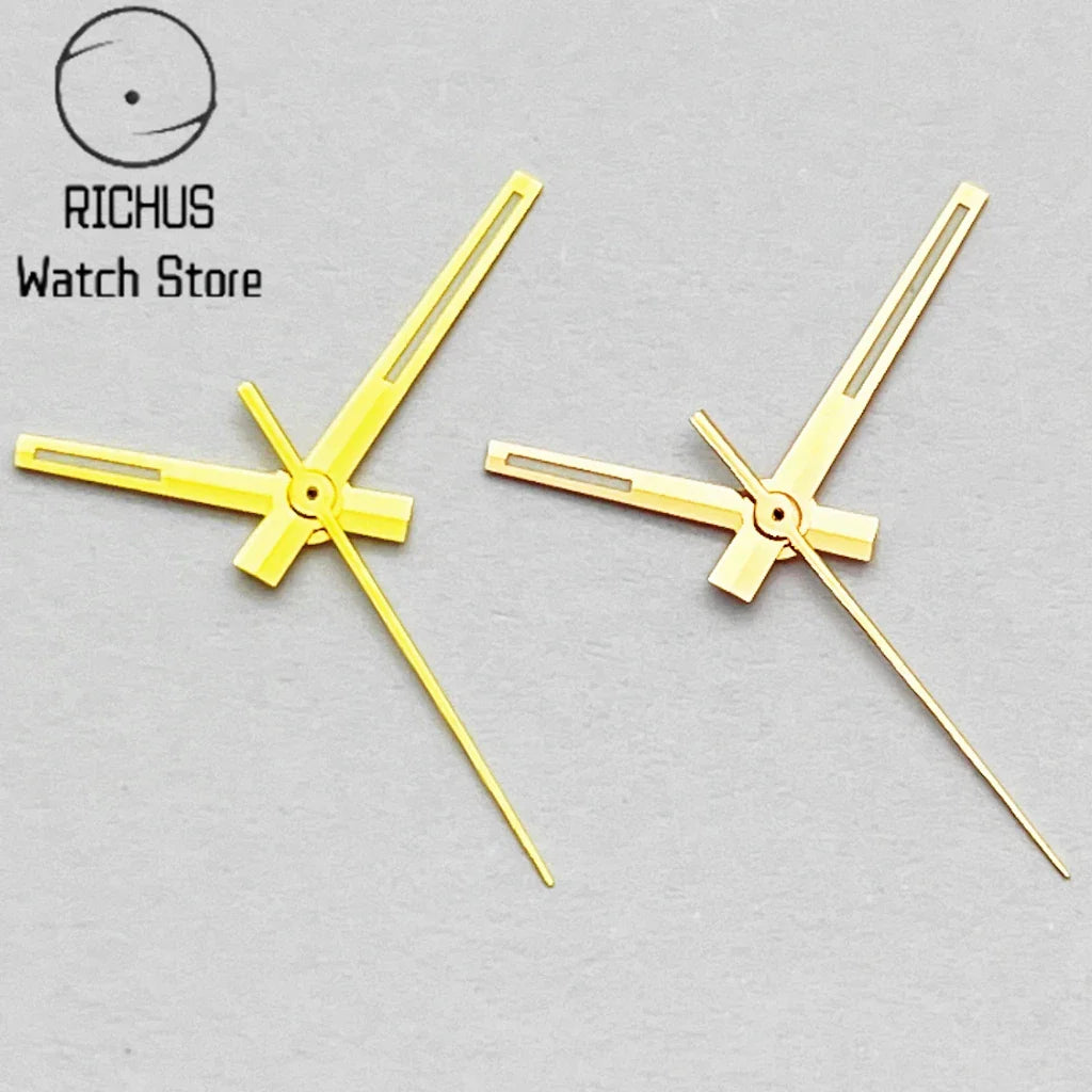Luminous Watch Hands gold  Fit NH PT5000 ETA2836 2824 DG2813 3804 Miyota8215 8205 821A Movement Watch Accessories