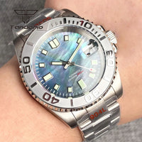 silver bezel