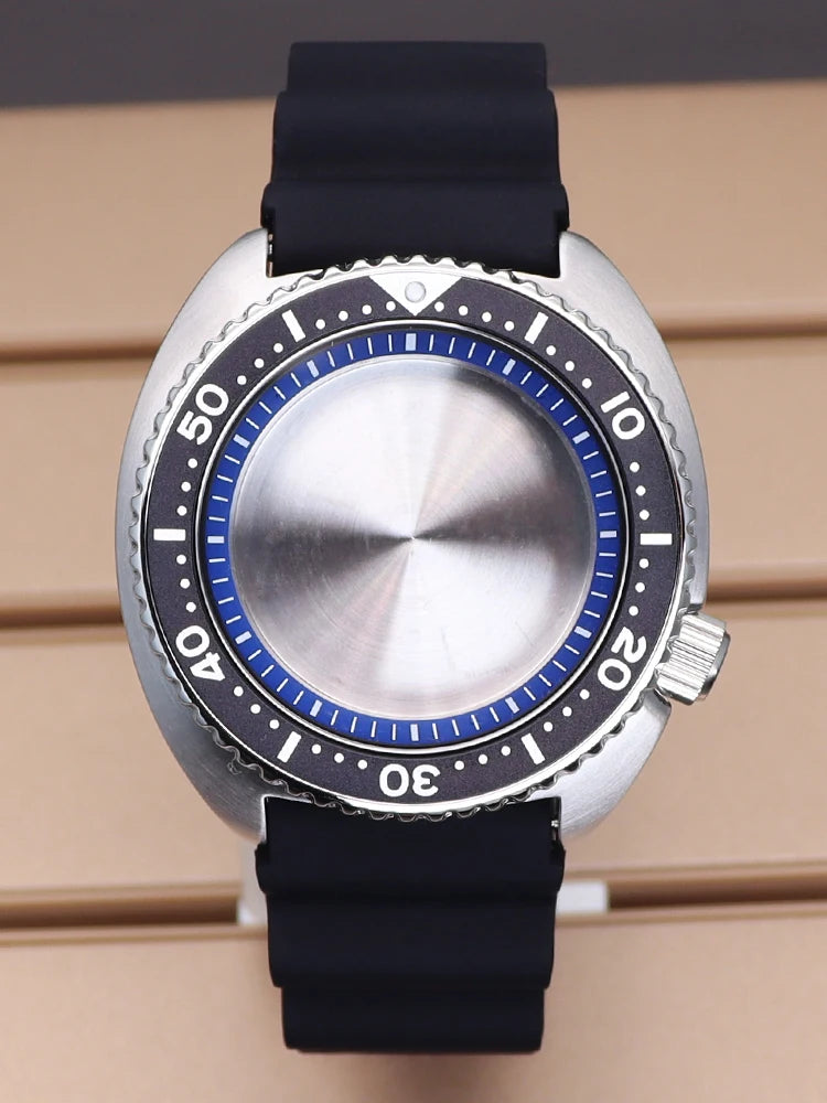 45mm Men's Watch nh35 Cases For NH35 NH36 Modified Abalone NH34 nh38 nh70 4R36 Movement 28.5mm Dial Sapphire Crystal Waterproof