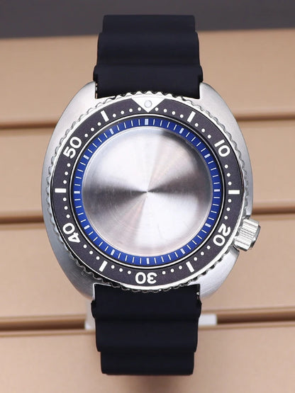 45mm Men's Watch nh35 Cases For NH35 NH36 Modified Abalone NH34 nh38 nh70 4R36 Movement 28.5mm Dial Sapphire Crystal Waterproof