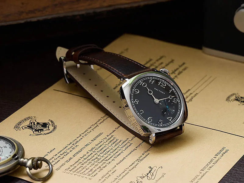 Baltany Quartz 1921 Watches Man S4072 Affordable Reminiscent Wristwatches Sapphire Crystal Sapphire Crystal Square Dress Watch