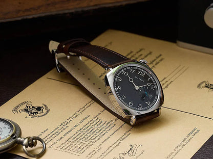 Baltany Quartz 1921 Watches Man S4072 Affordable Reminiscent Wristwatches Sapphire Crystal Sapphire Crystal Square Dress Watch