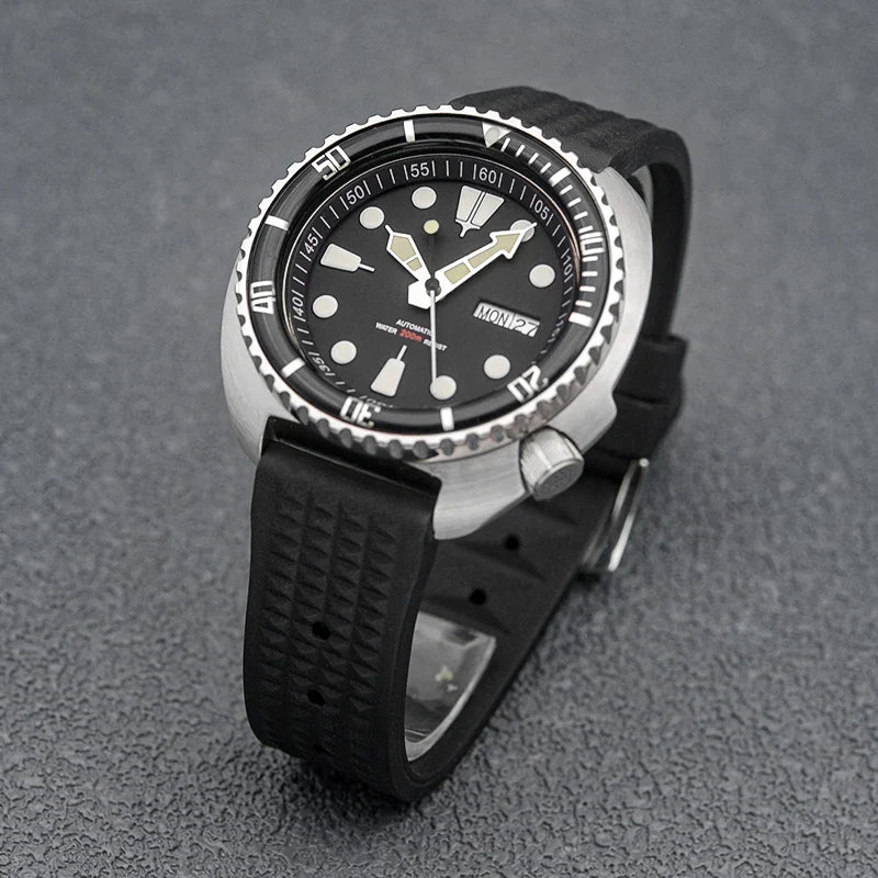 Sterile Turtle Diver SKX 6105 6309 Abalone 20Bar 44MM NH36A Automatic Sapphire