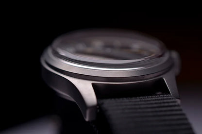 Custom logo watch Baltany S2025 D12 Retro Military Watch 36mm Swiss Luminous 10ATM Seagull  ST1701 Mechanical Watch