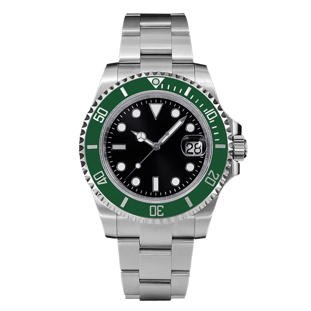 San Martin SUB Diver Sn0019G 41mm Water Ghost PT5000 SW200 Automatic AR Sapphire 20Bar BGW-9 Luminous