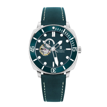 Corgeut 6030 42mm Hollow Skeleton NH39 Automatic 10bar Dress Watch