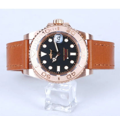 HEIMDALLR Bronze Diver Watch HMCR21 NH36 Automatic Sapphire BGW-9 Lume 44MM Yachmaster 30Bar