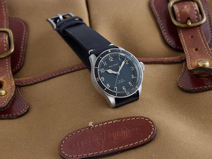 Baltany 38MM Military Watch Men  S2076 NH38 Automation Stainless Steels 100m Waterproof Vintage Khaki Aviation Homage Watch