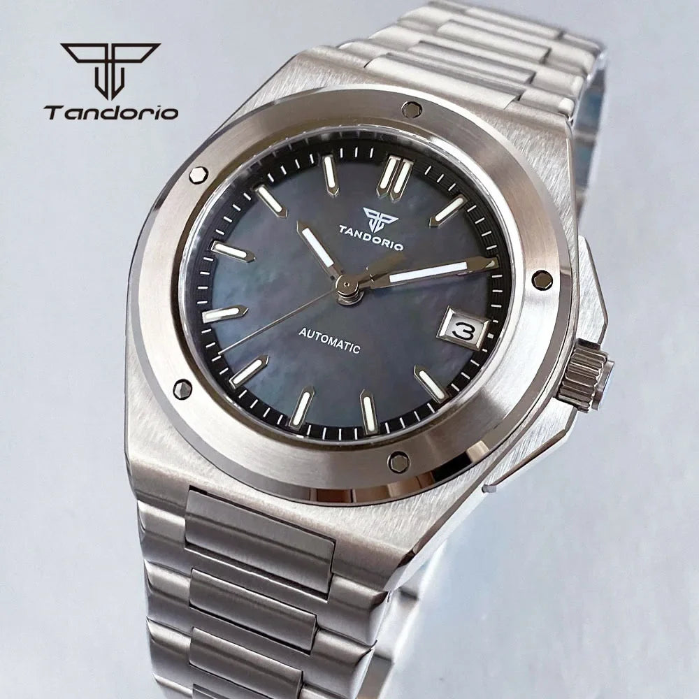 Tandorio Engineer Watch TD331  NH35 Sapphire 40mm Business 20bar