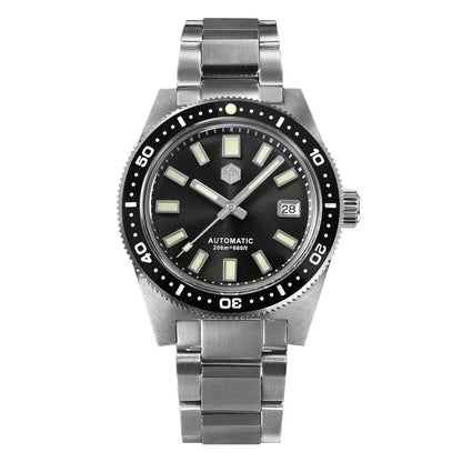 San Martin 62mas V4 Diver SN0007G 41mm NH35 Automatic AR Sapphire  Date Window 20bar c3 Luminous