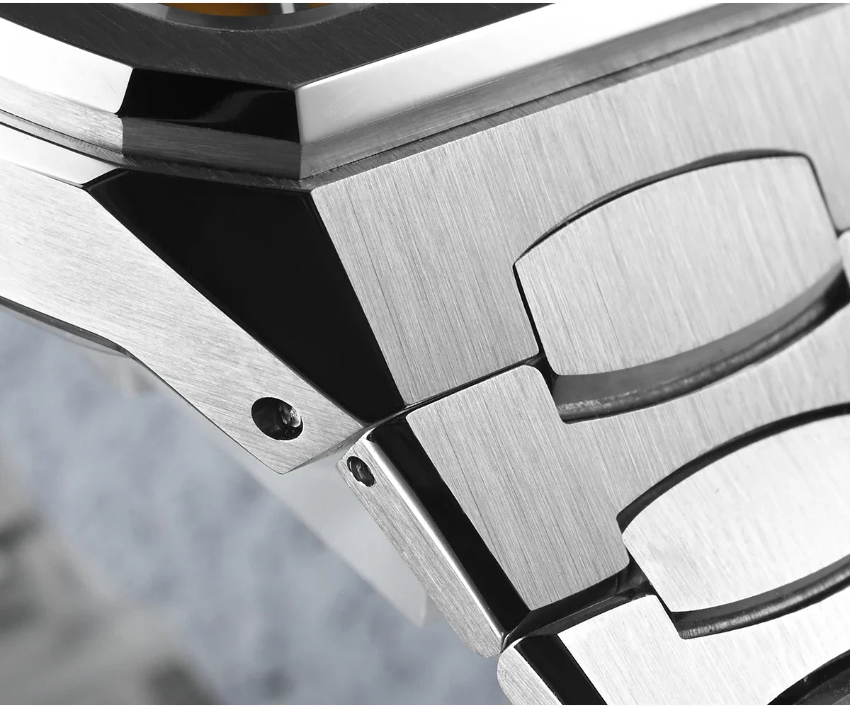 San Martin Dress Watch SN0145 39.5mm Tonneau Luxury Mineral Dial  PT5000 SW200 Automatic AR Sapphire Luminous