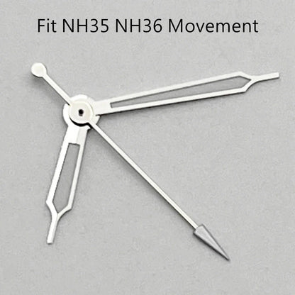 NH35 Hands Silver/Blue Watch Hands Fit NH35 NH36 PT5000 ETA2836 2824 DG2813 3804 Miyota8215 8205 821A Movement Watch Accessories