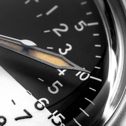 THORN SHY041 NH34 GMT Automatic Watch 36MM Pilot 15Bar Waterproof Half Luminous Dial Sapphire