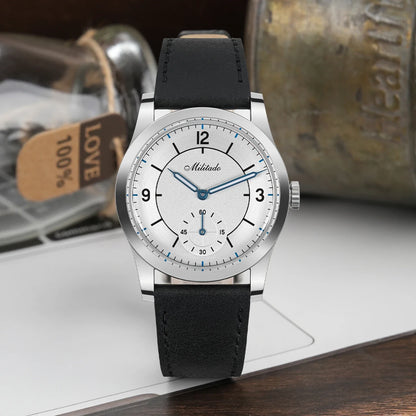 Militado ML09 Vintage Quartz Watch VD78 Movement  Domed Hardlex Crystal BGW9 Luminous 100m Waterproof 36mm Men Watches