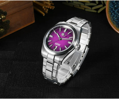 San Martin 36/39/42mm SN0144 JianZhan Dial Gada Watch Miyota 9015 Original Design Men Luxury Dress Automatic Mechanical Watches