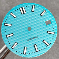 light blue dial