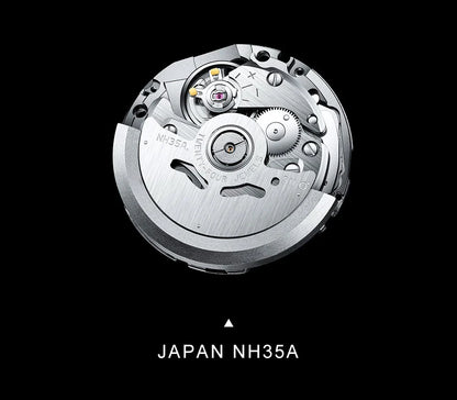 Cadisen C8221 Minimalist Watch Miyota 8215 AR Sapphire C3 Lume 40MM 5Bar