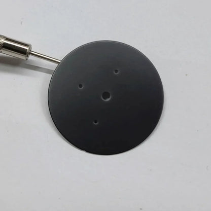 Vertical Texture 31.8mm Blank Watch Dial Gold/ Silver/ Rose Watch Faces for VK63 Movement DIY Accessories Without Numbers Dial