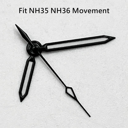 NH35 Hands Silver/Blue Watch Hands Fit NH35 NH36 PT5000 ETA2836 2824 DG2813 3804 Miyota8215 8205 821A Movement Watch Accessories