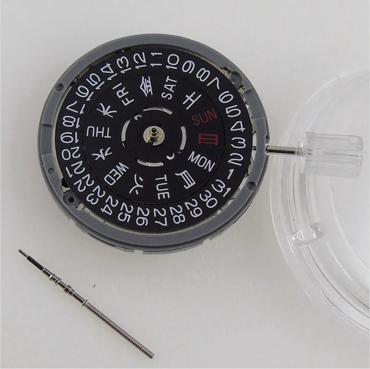 Japan Genuine GMT NH34 Movement Automatic 24 Jewels Mod Mechanical Watch Movement NH34A 24H GMT Hands Date at 3:00 Standard GMT