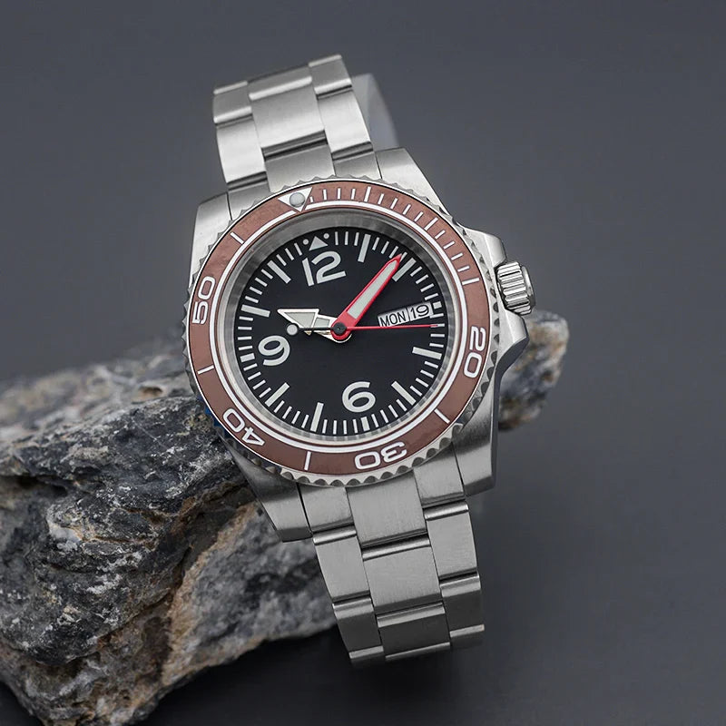 Sterile Submariner Sea Dweller Yacht master NH36 Automatic C3 Lume Sapphire 10bar 41MM