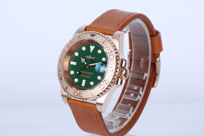 HEIMDALLR Bronze Diver Watch HMCR21 NH36 Automatic Sapphire BGW-9 Lume 44MM Yachmaster 30Bar