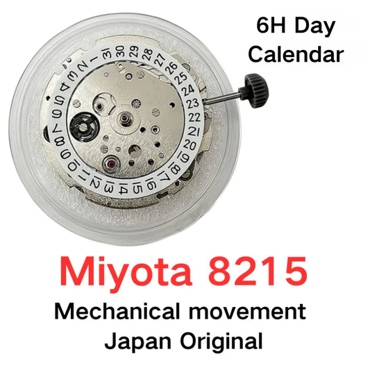 Japan Miyota 8215 Watch Movement 6H Day Automatic Replace Mechanism 21 Jewels High Accuracy Tool Parts Watch Accessories