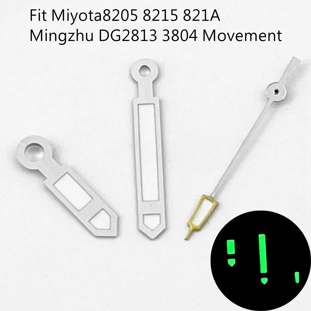 ETA Hands Silver Watch Lume Hands Fit NH35 NH36 PT5000 ETA2836 2824 DG2813 3804 Miyota8215 8205 821A Movement Watch Accessories