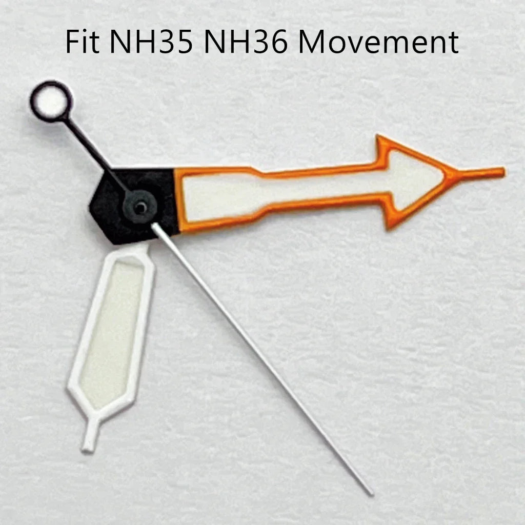Watch Hands Green Luminous Fit NH35 NH36 ETA2824 2836 Miyota 8205 8215Mingzhu DG2813 3804 Movement Watch Accessories