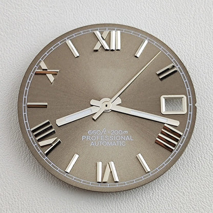 28.5mm NH35 dial Roman dial S Dial Modified Dial for NH35/NH36 Automatic Movement Watch accessories