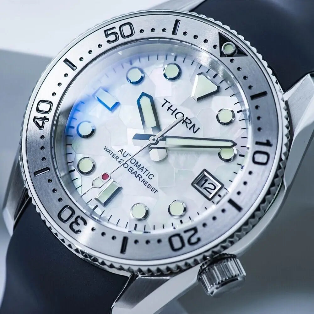 THORN SHY019 MM200 SPB185/187J1 NH35A 200M Diver C3 42mm 316L 20Bar AR Sapphire