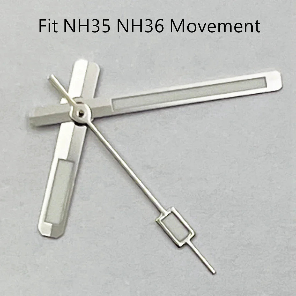 NH35 Luminous Watch Hands Fit NH35 NH36 PT5000 ETA2836 2824 DG2813 3804 Miyota8215 8205 821A Movement Watch Accessories