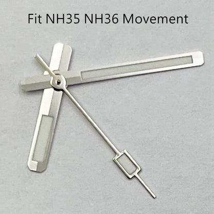 NH35 Luminous Watch Hands Fit NH35 NH36 PT5000 ETA2836 2824 DG2813 3804 Miyota8215 8205 821A Movement Watch Accessories