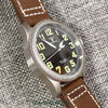 Tandorio Fluted Pilot Watch TD117A 20BARNH35 PT5000 Roman Numerals Sapphire 39mm