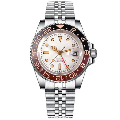 Tandorio NH34A GMT 6542 Mod Sapphire 20BAR 40mm Diver 40MM TD218D