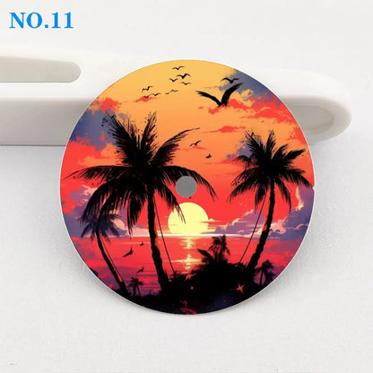 Watch dial 28.5mm dial NH35 dial creative color-printed series dial is suitable for NH35/36 movement watch accessories