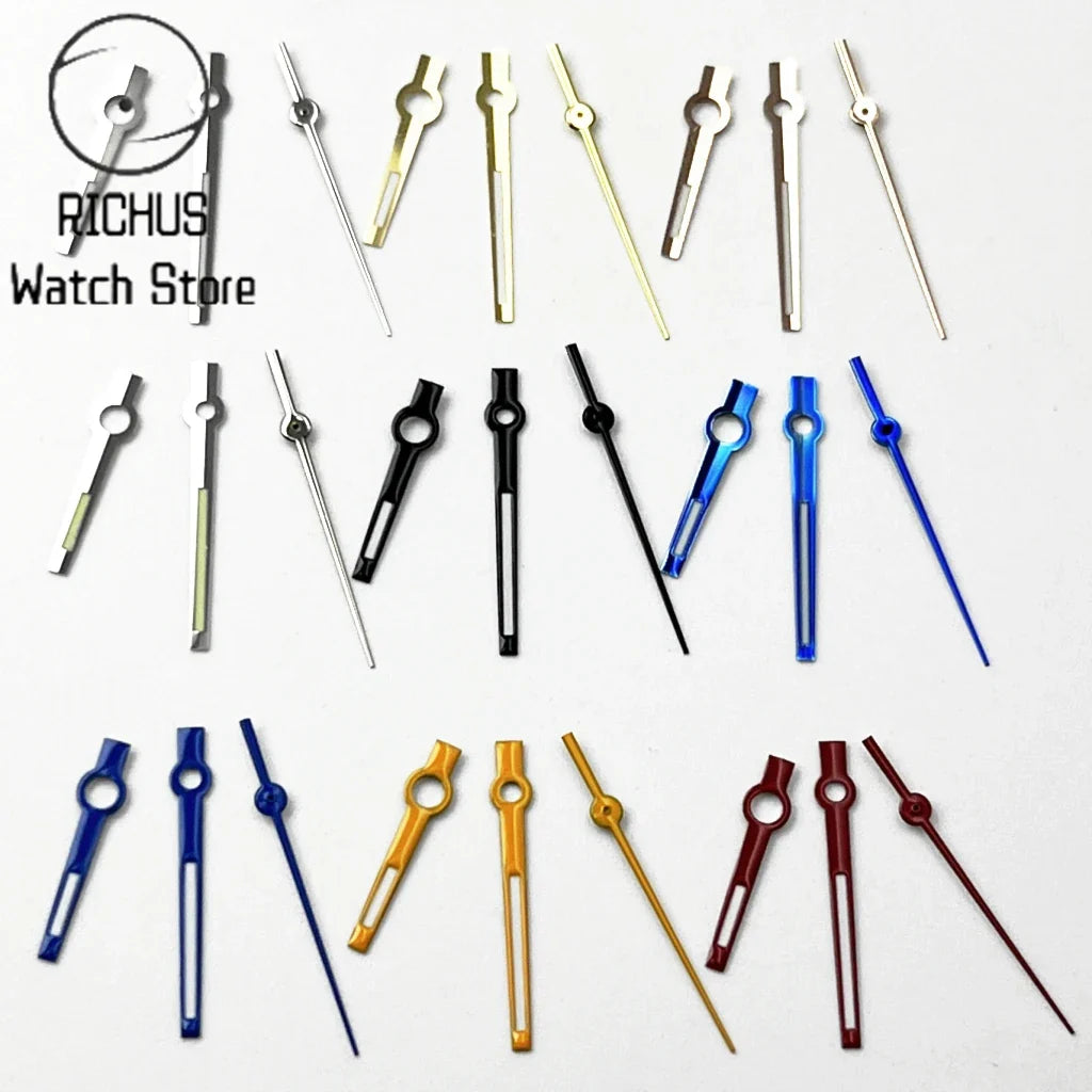 NH35 Silver/Rose gold Watch Luminous Hands Fit NH35 NH36 ETA2836 2824 DG2813 3804 Miyota8215 8205 821A Movement Automatic