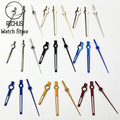 NH35 Silver/Rose gold Watch Luminous Hands Fit NH35 NH36 ETA2836 2824 DG2813 3804 Miyota8215 8205 821A Movement Automatic