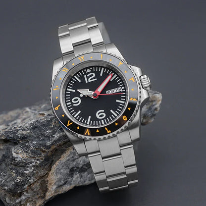 Sterile Submariner Sea Dweller Yacht master NH36 Automatic C3 Lume Sapphire 10bar 41MM