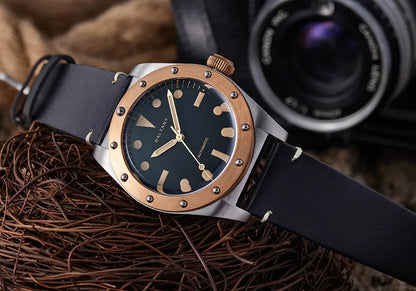 Baltany Bronze Watches Man B4030 Super LuminousNH38 Automatic 20ATMWaterproof Luxary Design Unique Vintage Mechanical Wristwates