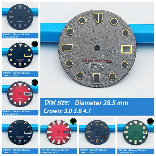 Watch Dial 28.5MM NH35 Dial Suitable For NH35 NH36 NH38 NH39 4R 6R Watch Modified Dial