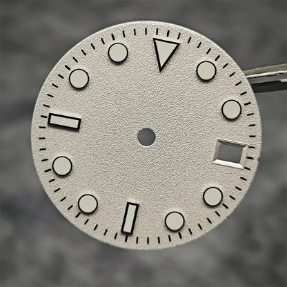 28.5MM Watch Dial NH35 Dial Frosted Texture Watch Faces Men's Watch Accessories for NH35/NH36/4R/7S Mechanical Movement